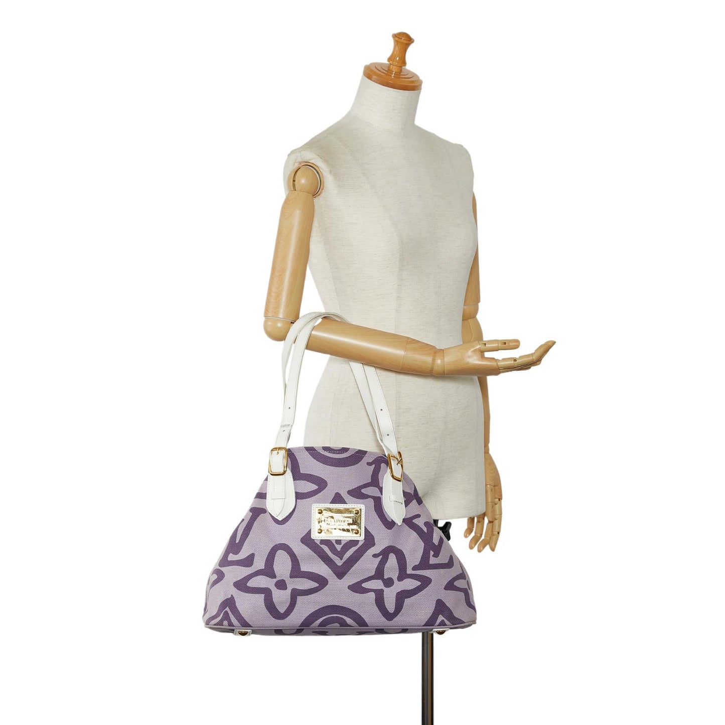 Louis Vuitton Monogram Tahitienne Cabas PM (SHG-am44mw)