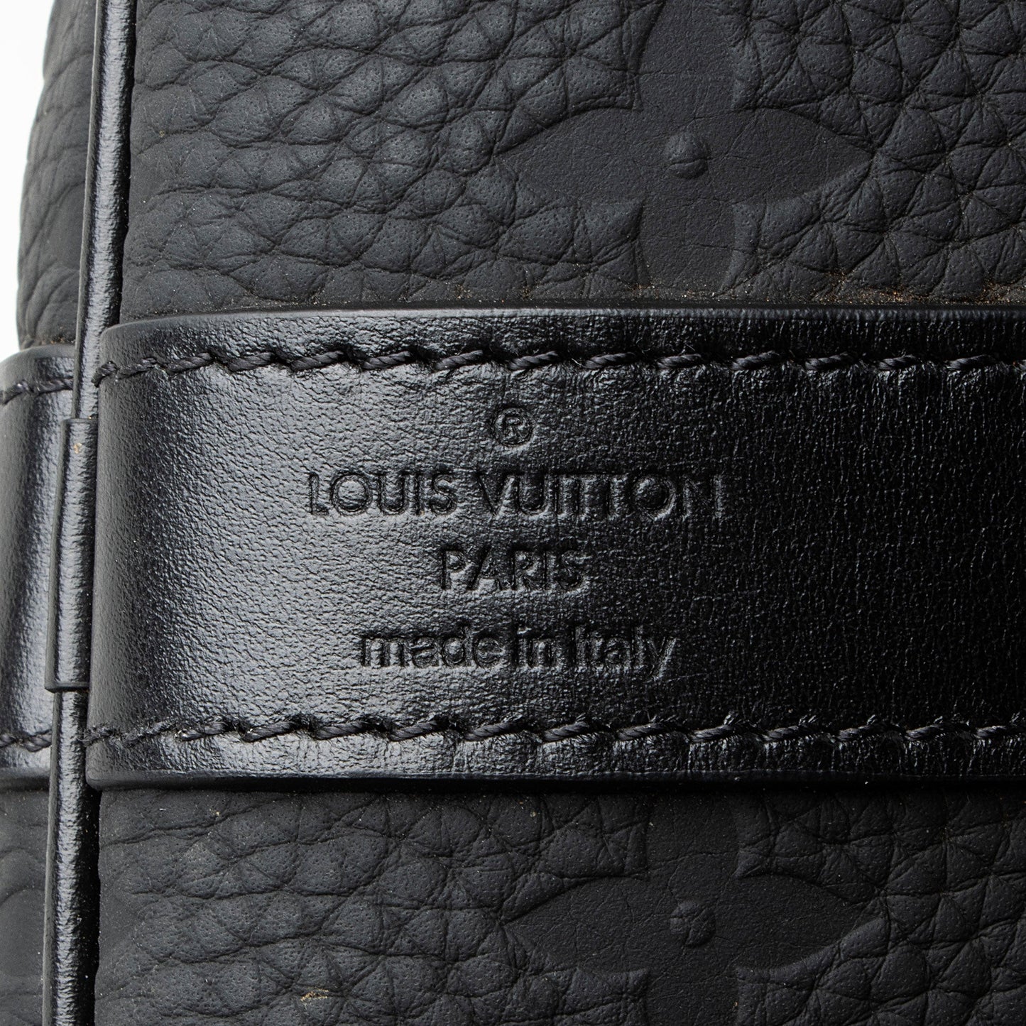 Louis Vuitton Monogram Taurillon Keepall Bandouliere 50 Duffle