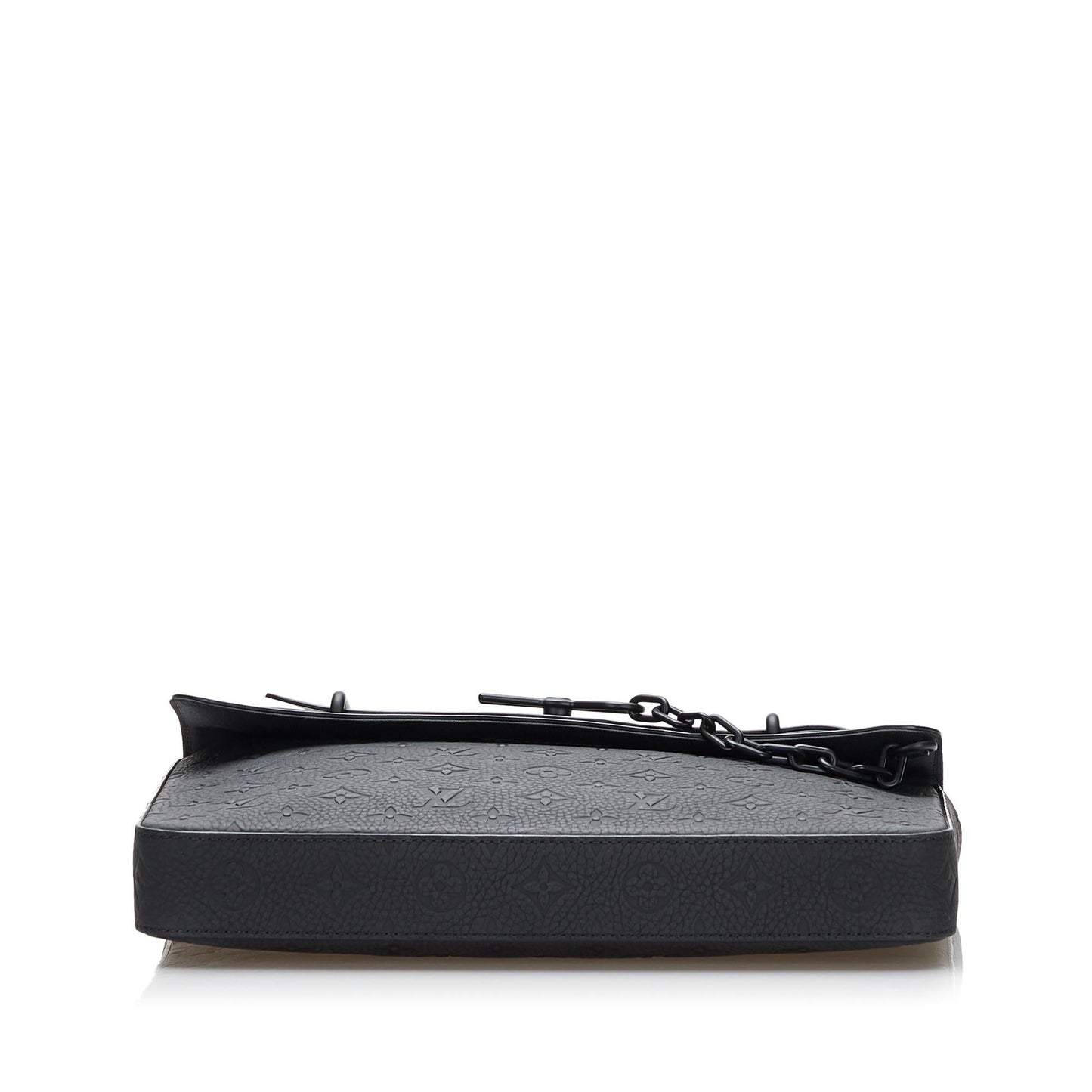 Louis Vuitton Monogram Taurillon Pochette Steamer (SHG-zdezb9)