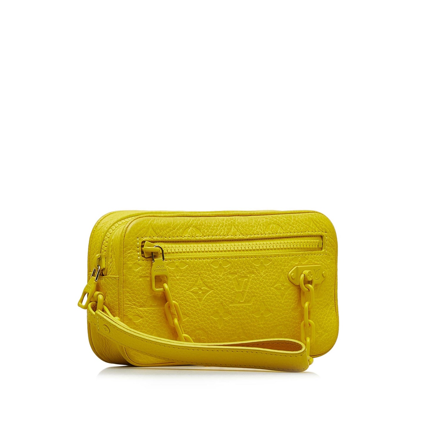 Louis Vuitton Monogram Taurillon Pochette Volga (SHG-DIyem0)