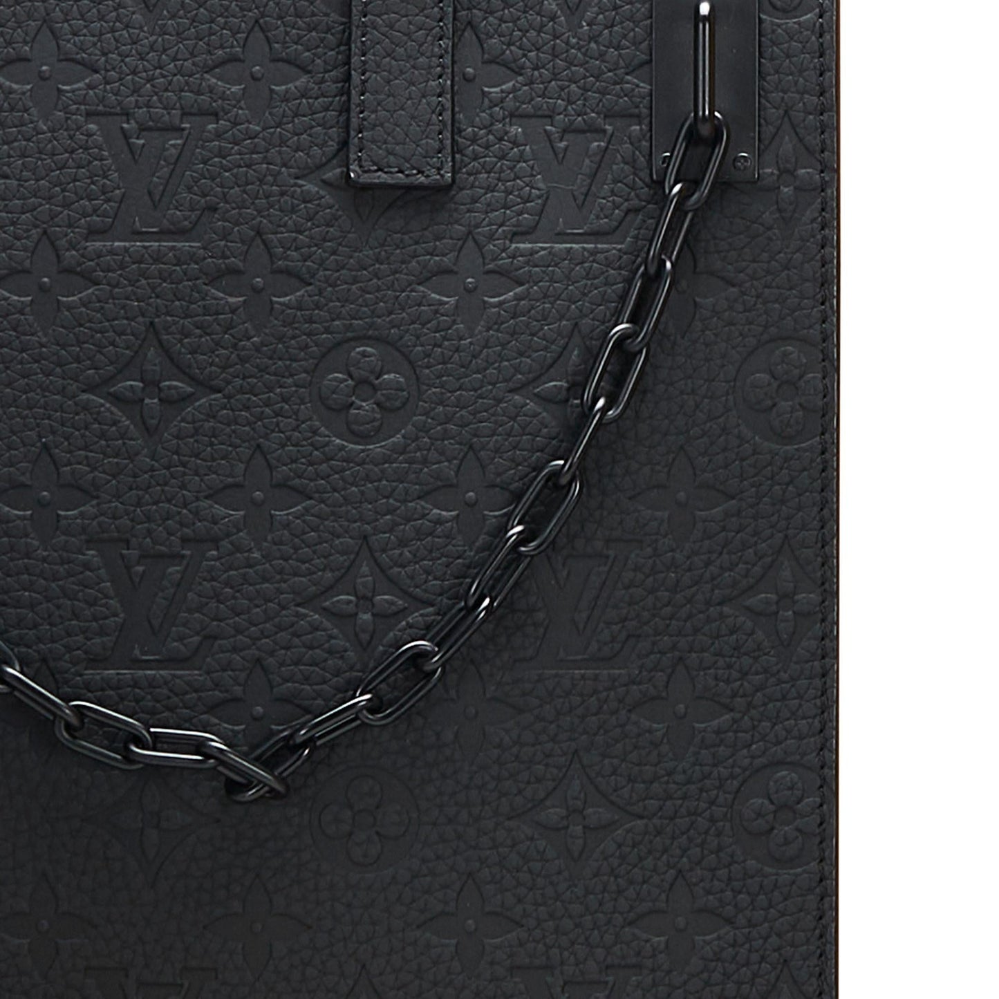 Louis Vuitton Monogram Taurillon Sac Plat (SHG-YouJrv)
