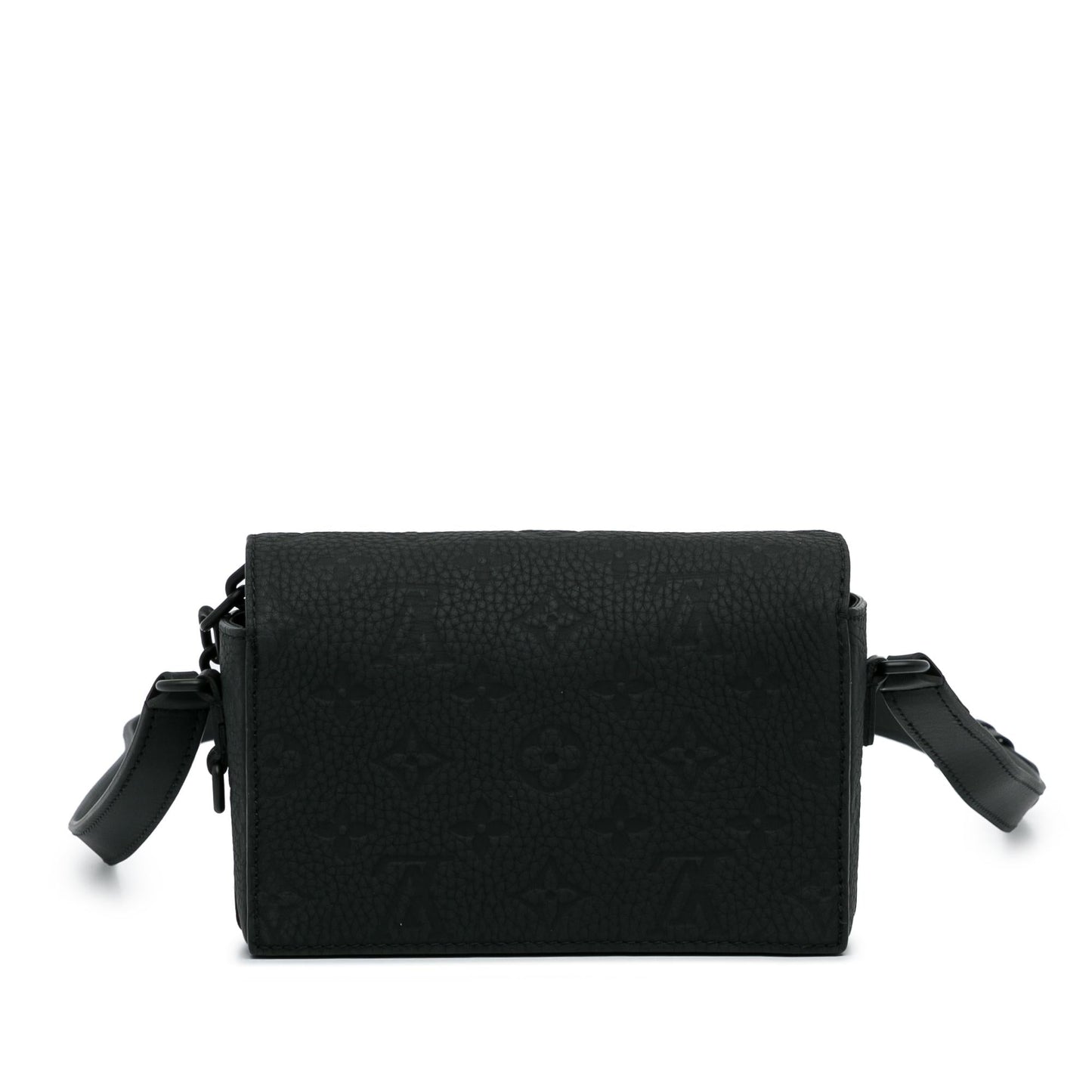 Louis Vuitton Monogram Taurillon Steamer Wearable Wallet (SHG-v0dtJ5)