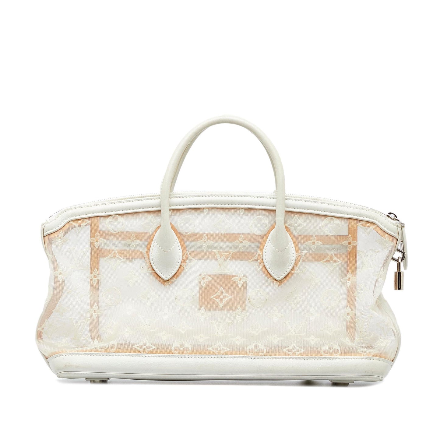 Louis Vuitton Monogram Transparence Lockit East-West (SHG-Y4xy07)