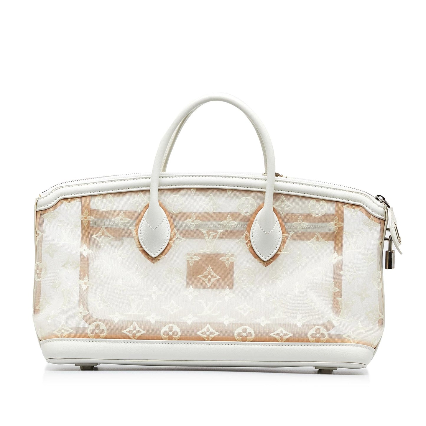 Louis Vuitton Monogram Transparence Lockit East-West (SHG-D5r051)