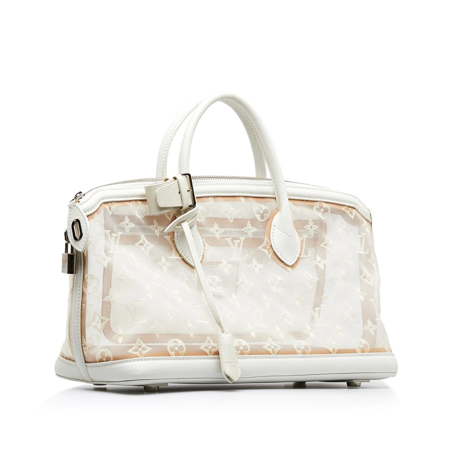 Louis Vuitton Monogram Transparence Lockit East-West (SHG-D5r051)