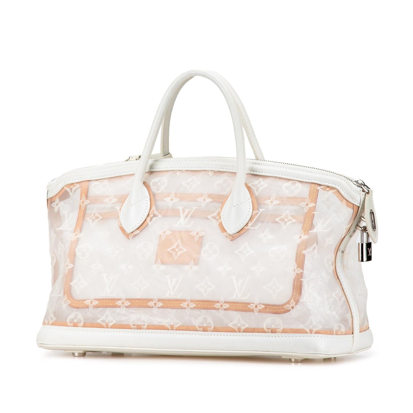 Louis Vuitton Monogram Transparence Lockit East-West (SHG-xHxLIF)