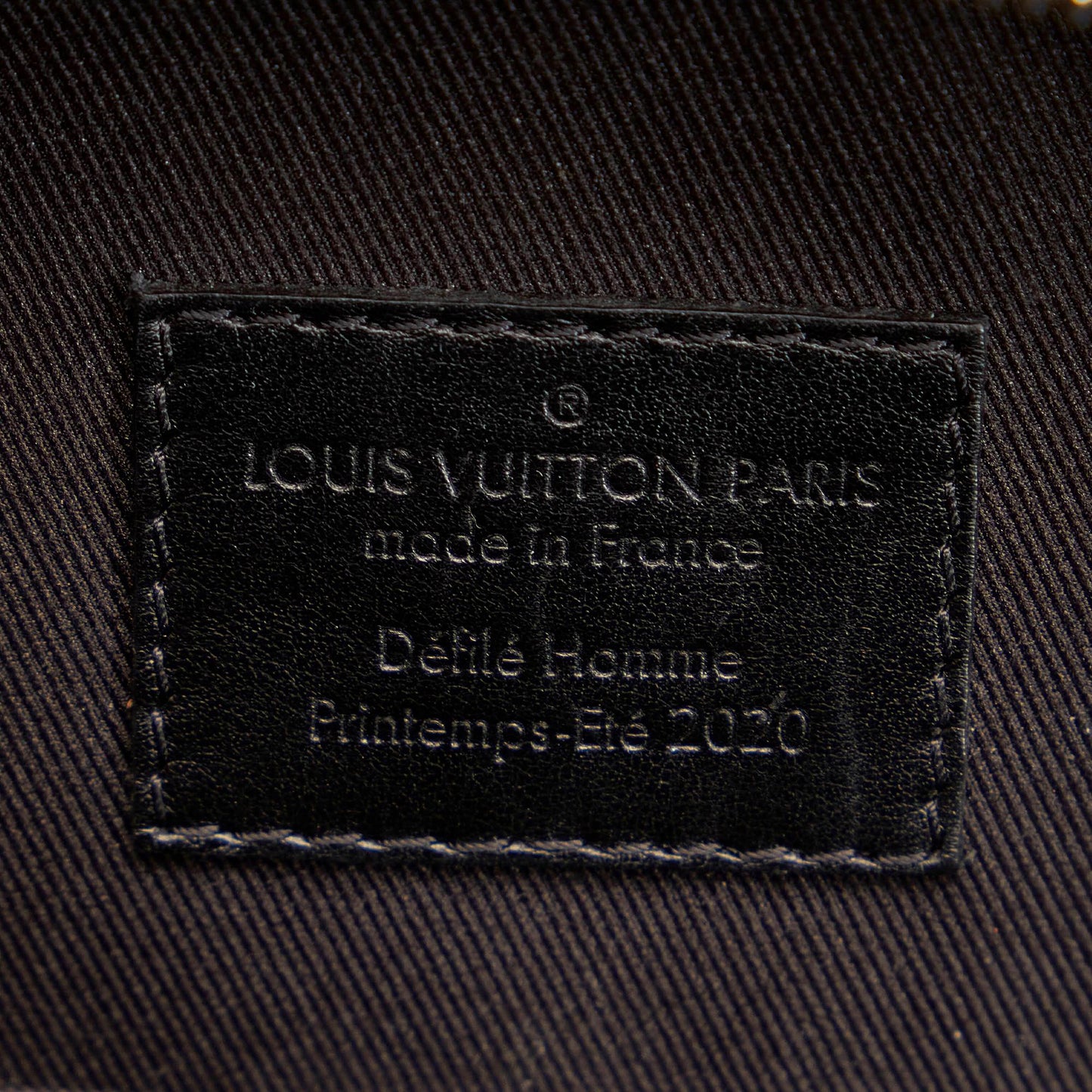 Louis Vuitton Monogram Tuffetage Vertical Soft Trunk