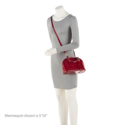 Louis Vuitton Monogram Vernis Alma BB Satchel (SHF-CV7nBZ)