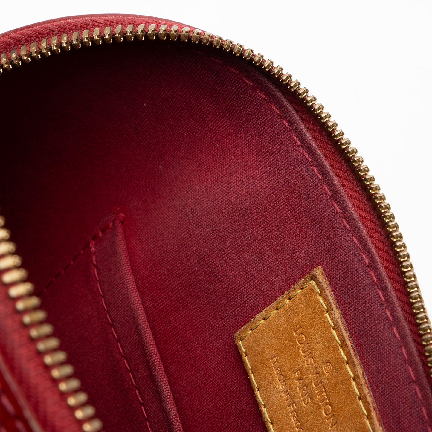 Louis Vuitton Monogram Vernis Alma BB Satchel (SHF-vZDusC)