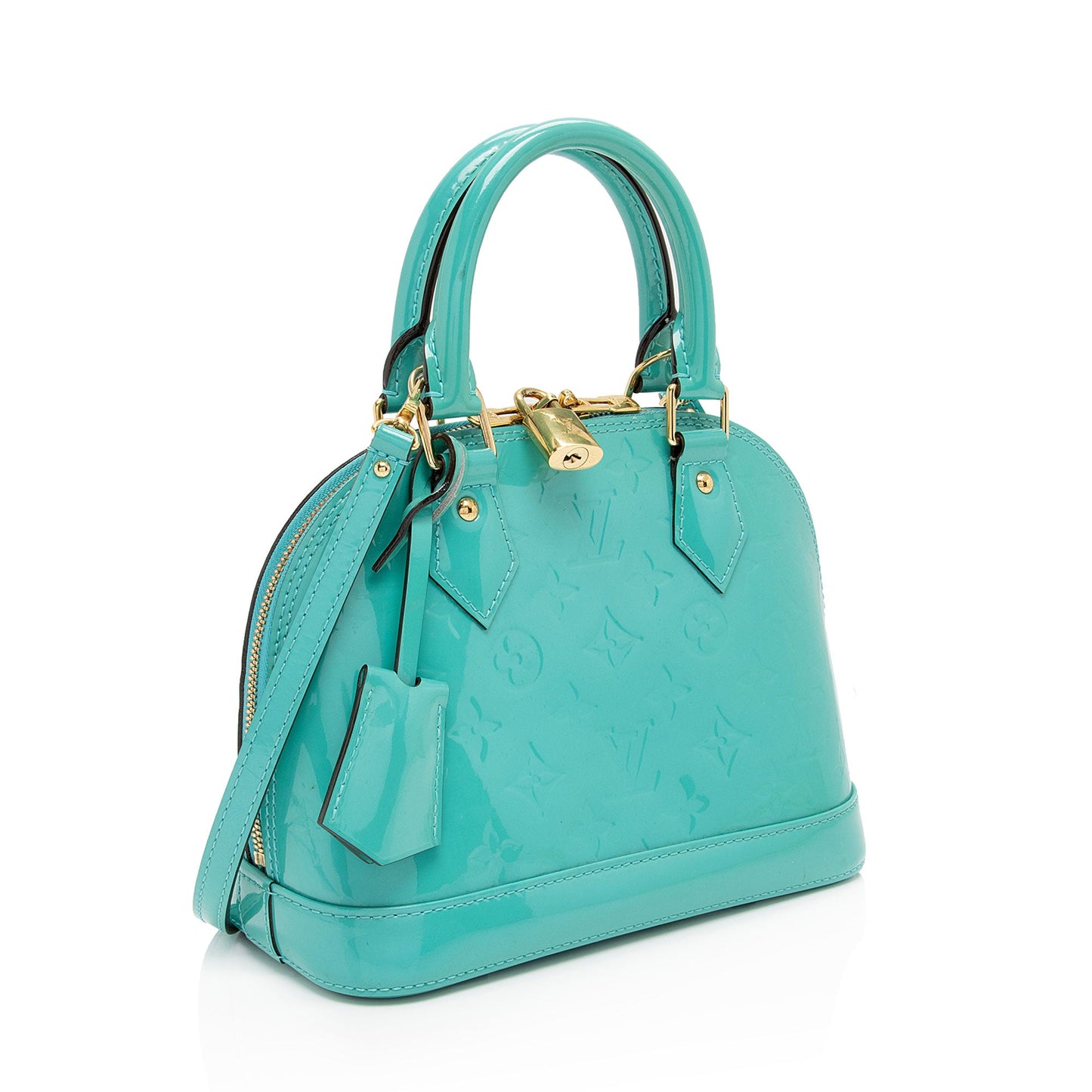 Louis Vuitton Monogram Vernis Alma BB Satchel (SHF-gUoqli)
