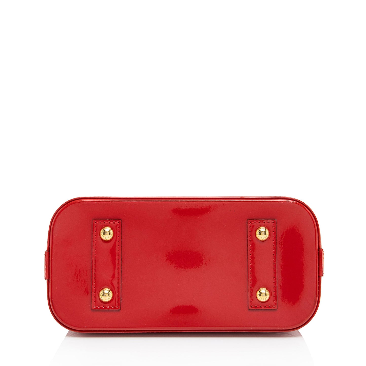 Louis Vuitton Monogram Vernis Alma BB Satchel (SHF-DFP050)