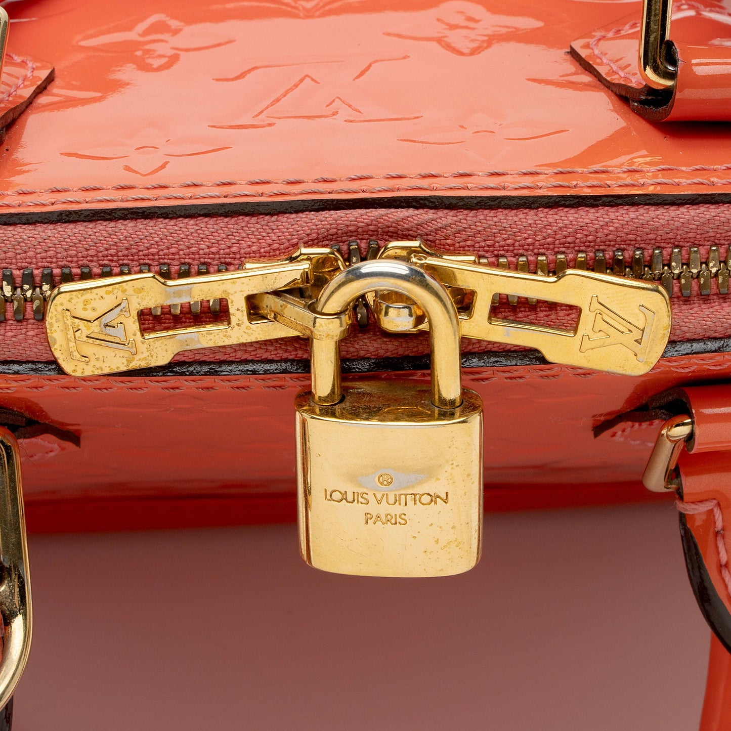 Louis Vuitton Monogram Vernis Alma BB Satchel
