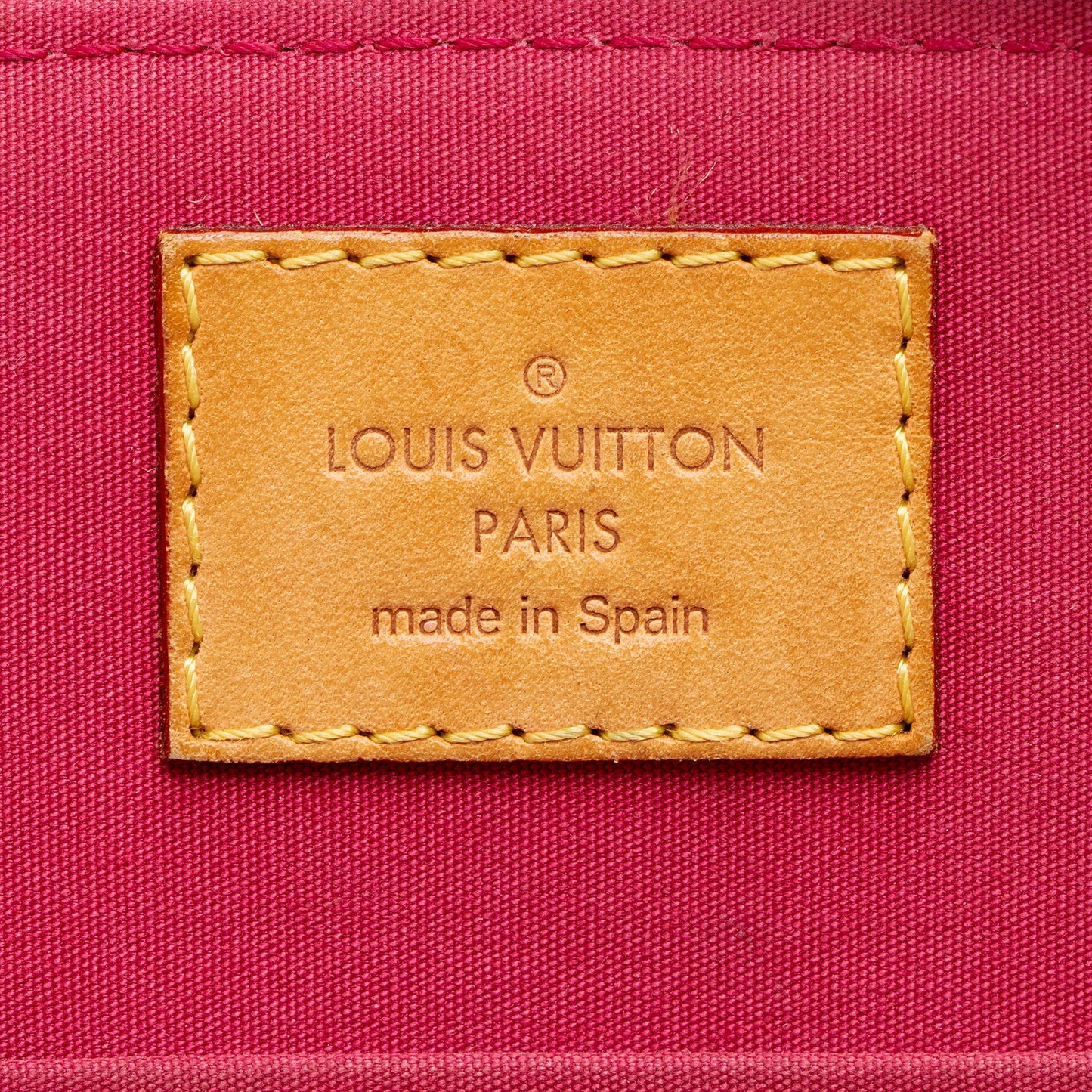 Louis Vuitton Monogram Vernis Alma BB Satchel