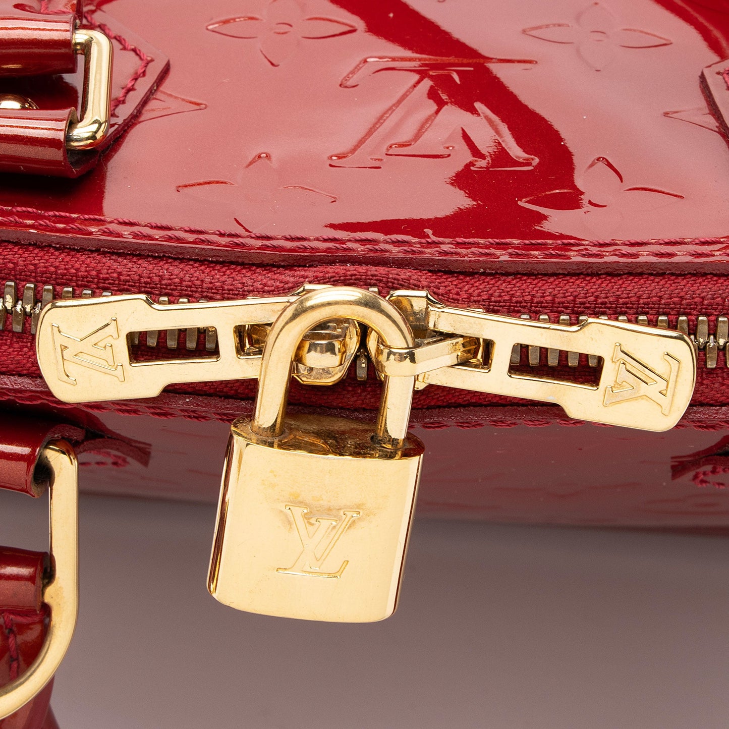 Louis Vuitton Monogram Vernis Alma BB Satchel