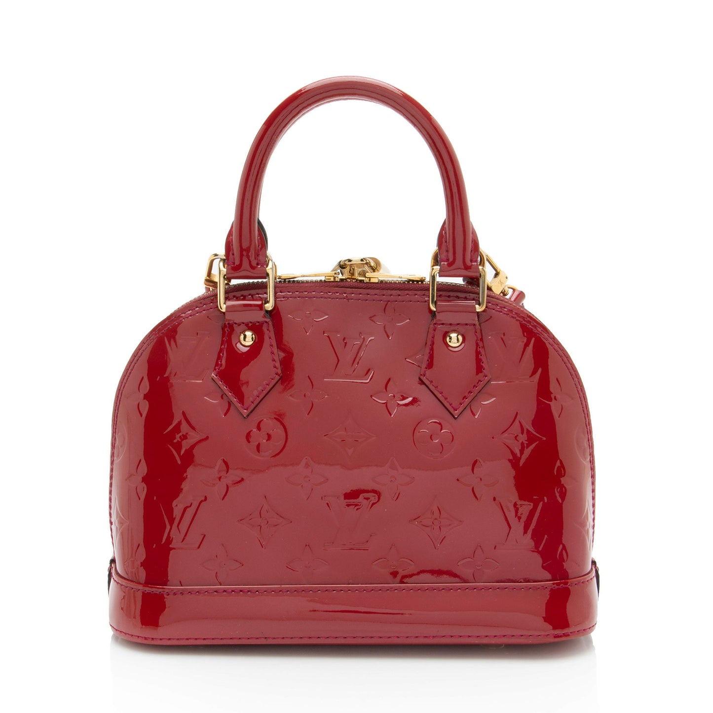Louis Vuitton Monogram Vernis Alma BB Satchel