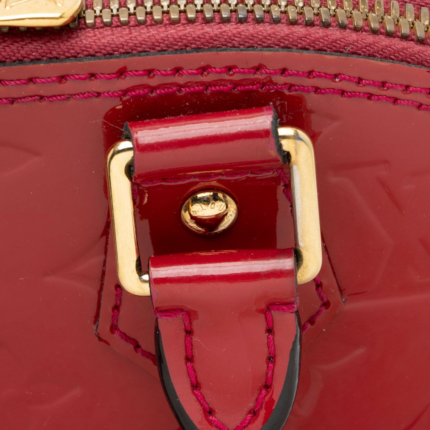 Louis Vuitton Monogram Vernis Alma BB Satchel
