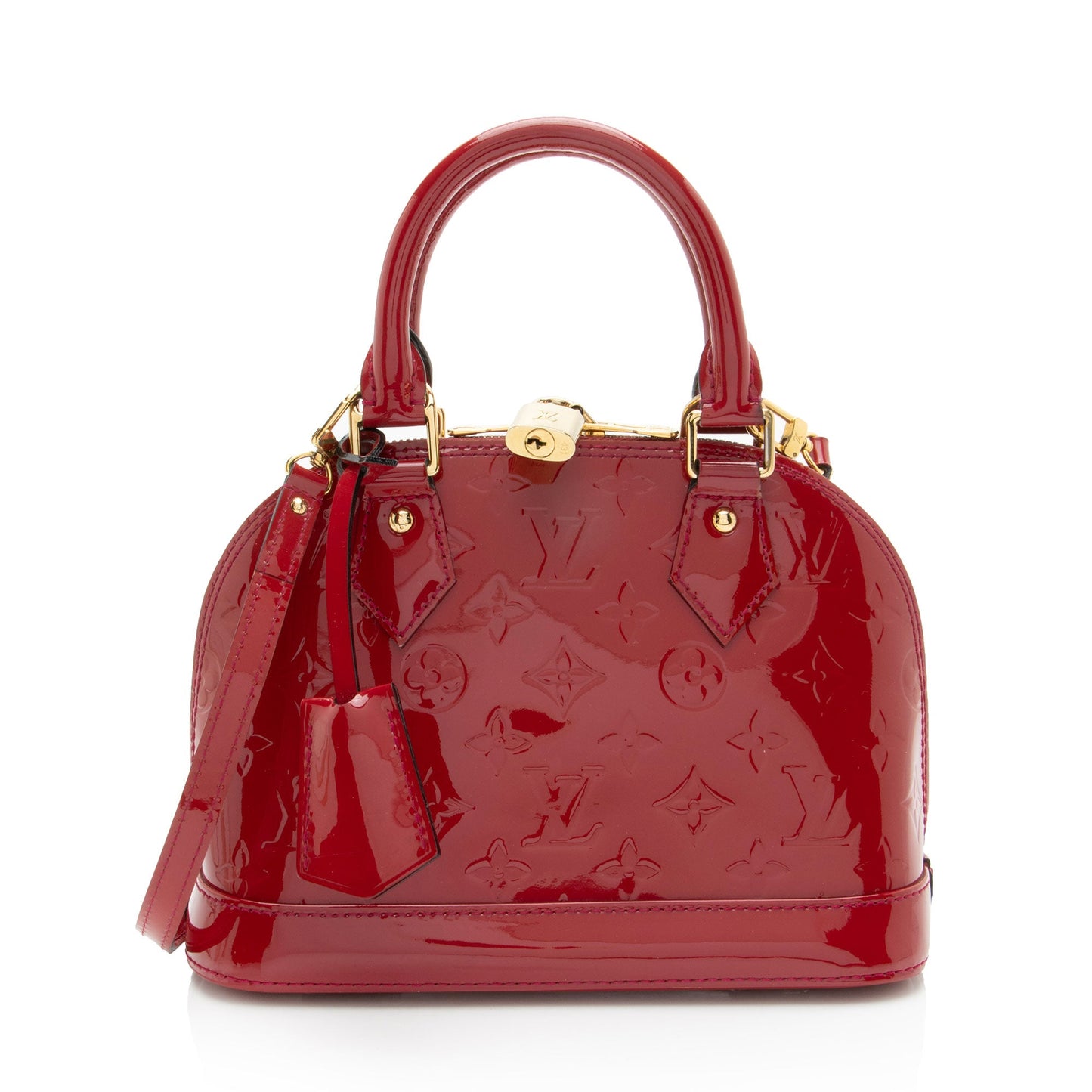 Louis Vuitton Monogram Vernis Alma BB Satchel