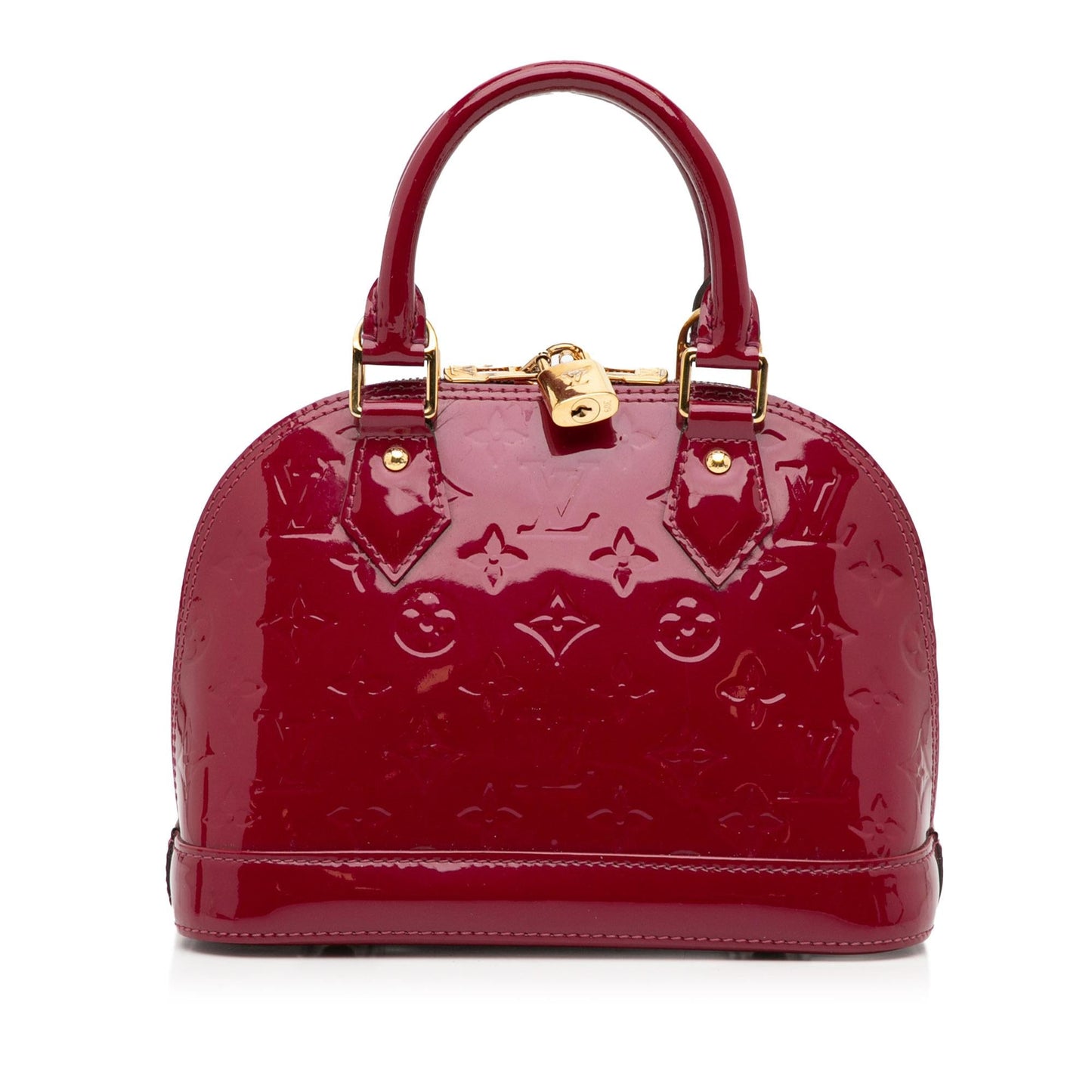 Louis Vuitton Monogram Vernis Alma BB (SHG-Mystay)