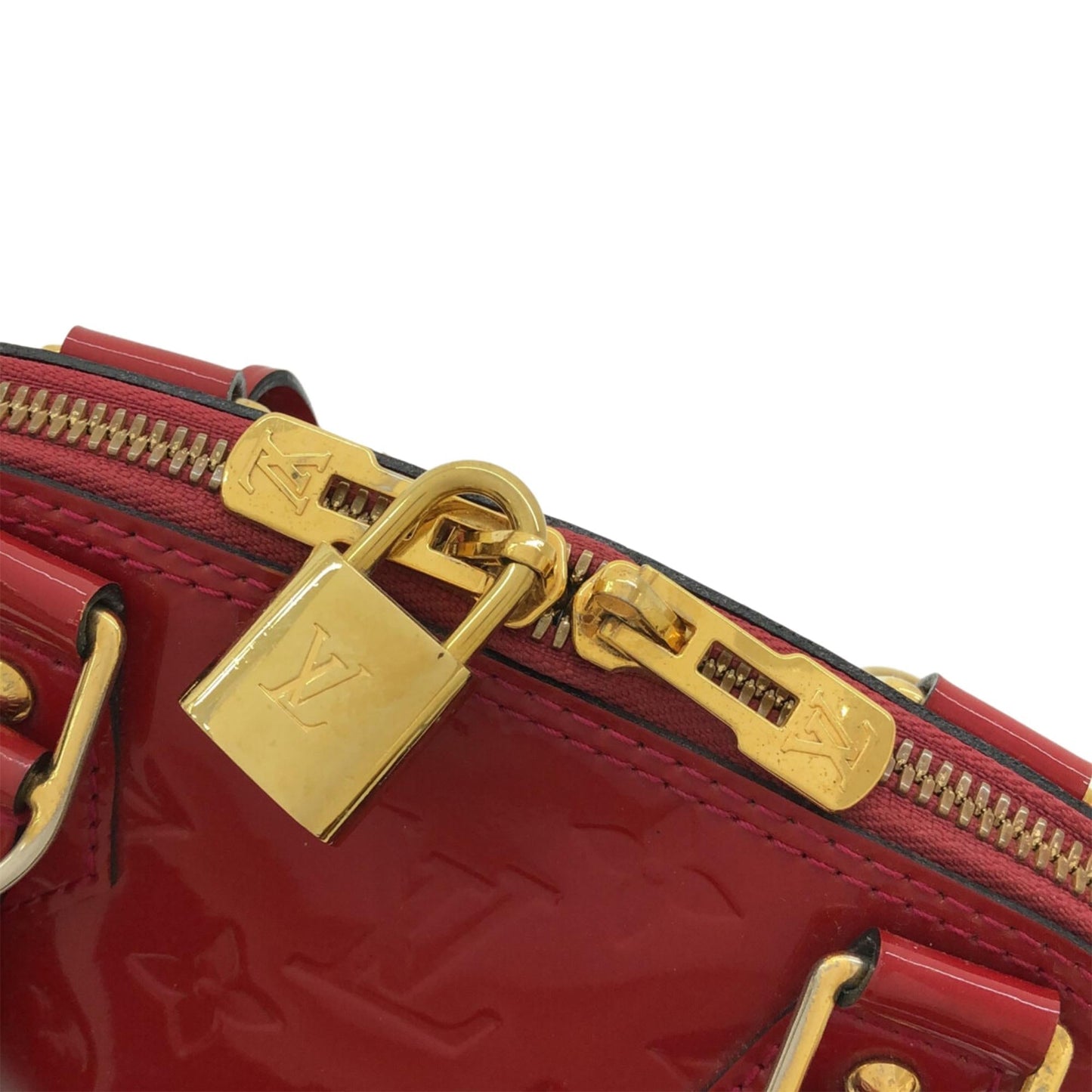 Louis Vuitton Monogram Vernis Alma BB (SHG-B5yQO3)