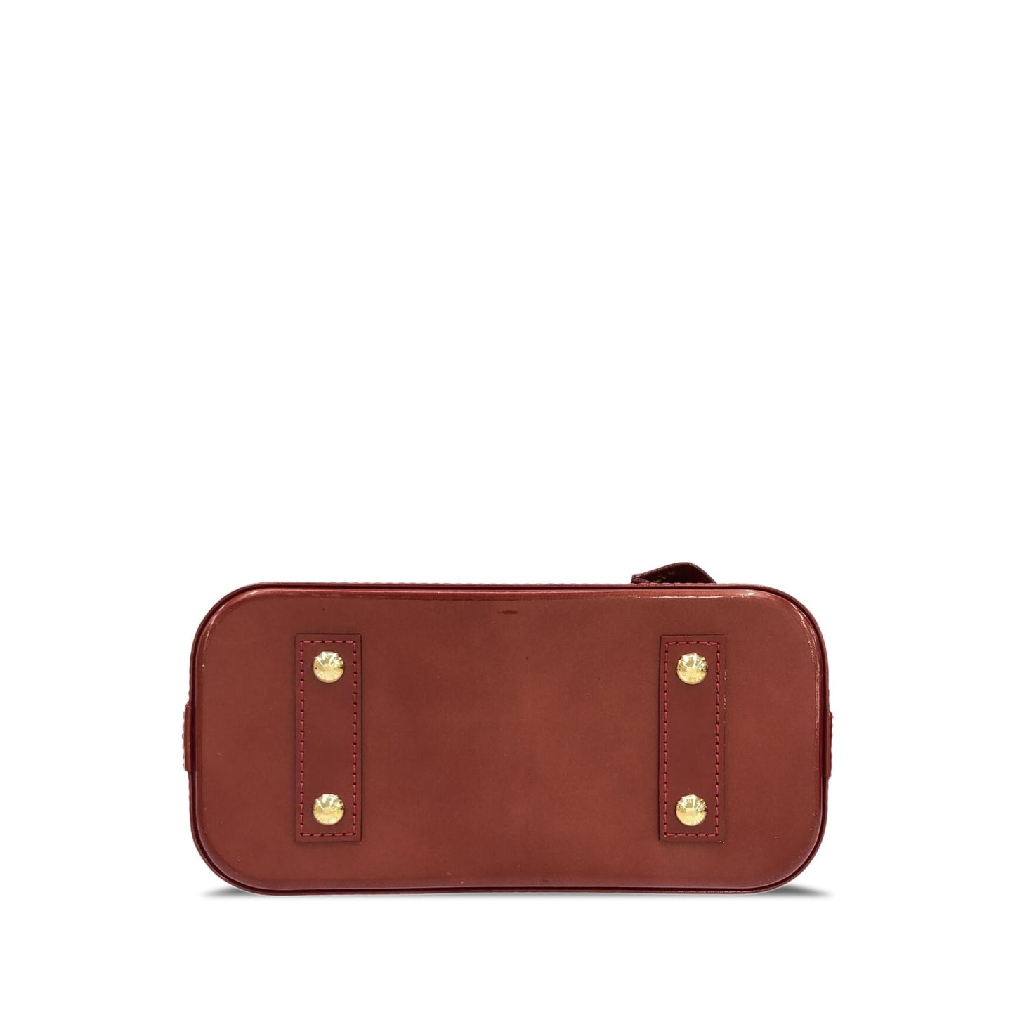 Louis Vuitton Monogram Vernis Alma BB (SHG-qqavce)