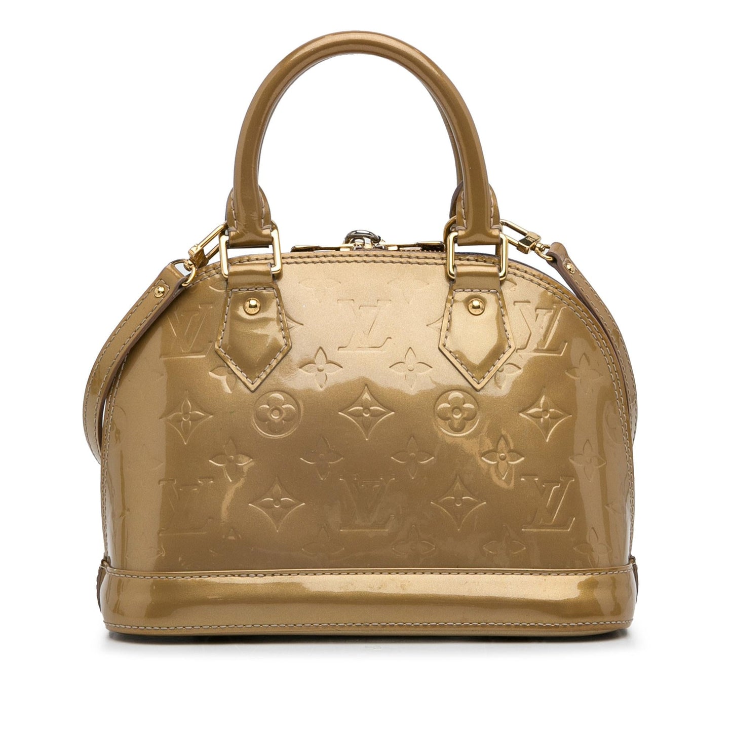 Louis Vuitton Monogram Vernis Alma BB (SHG-TvwZRB)