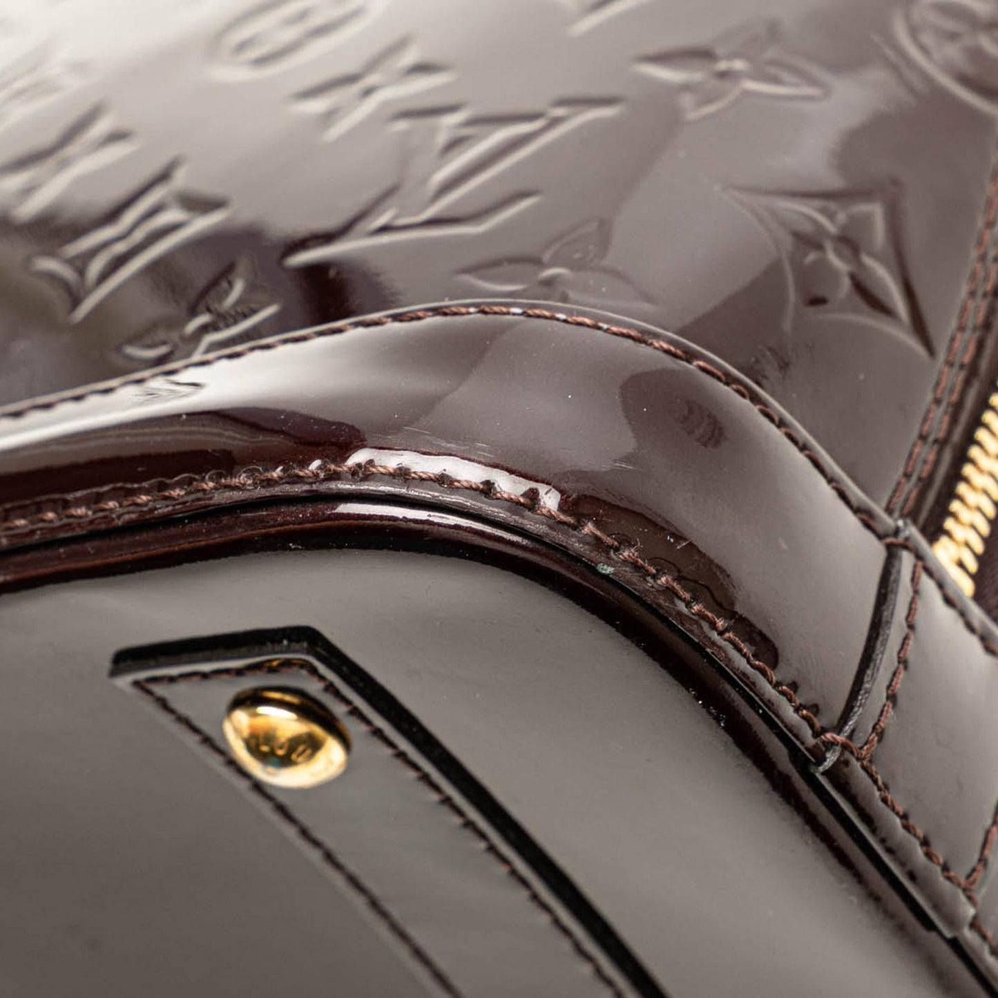 Louis Vuitton Monogram Vernis Alma BB