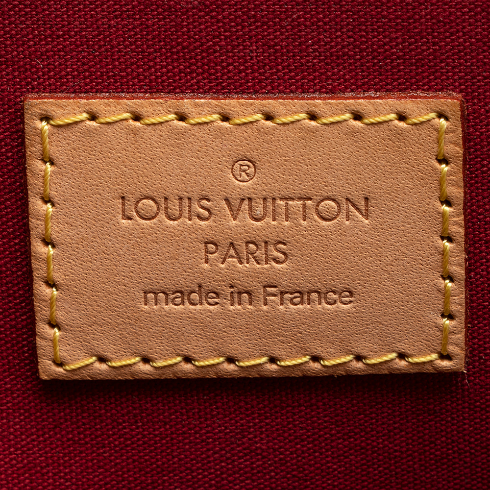 Louis Vuitton Monogram Vernis Alma GM Satchel (SHF-21415)