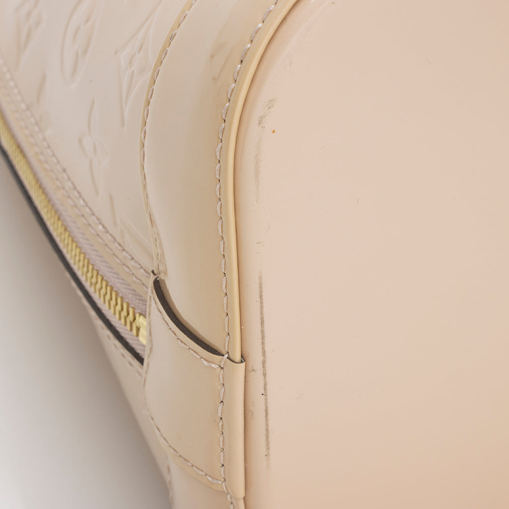 Louis Vuitton Monogram Vernis Alma GM Satchel (SHF-21875)