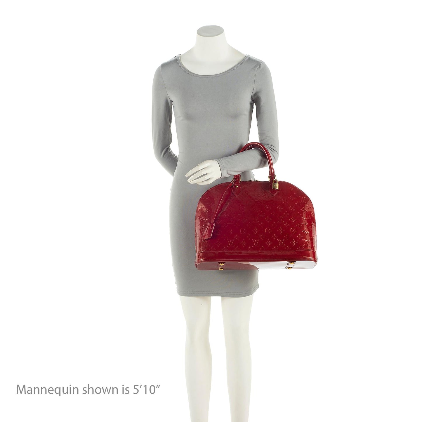 Louis Vuitton Monogram Vernis Alma GM Satchel (SHF-22282)