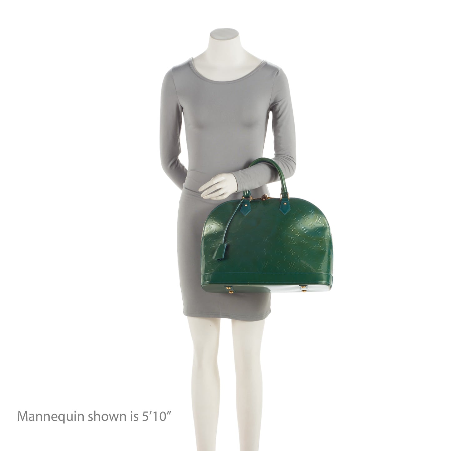 Louis Vuitton Monogram Vernis Alma GM Satchel (SHF-Z4HtXk)