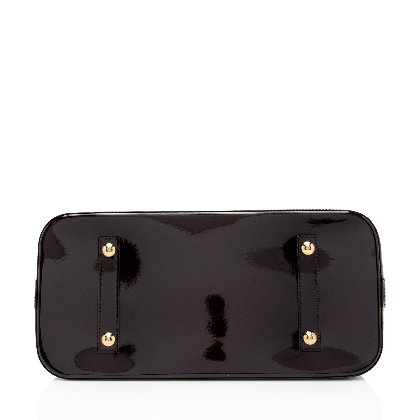 Louis Vuitton Monogram Vernis Alma GM Satchel (SHF-D35yeQ)