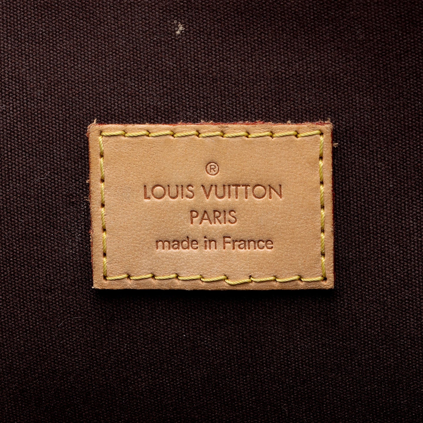 Louis Vuitton Monogram Vernis Alma GM Satchel (SHF-D35yeQ)