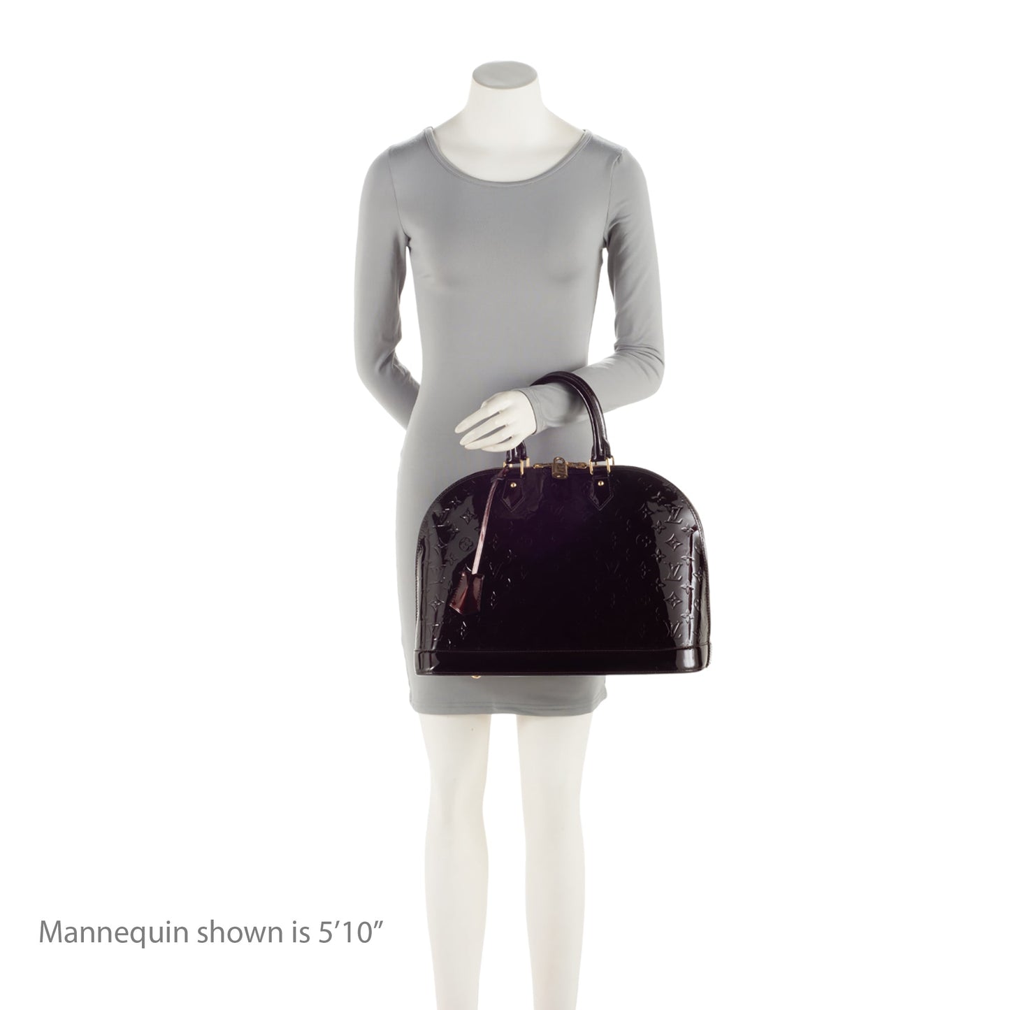 Louis Vuitton Monogram Vernis Alma GM Satchel (SHF-D35yeQ)