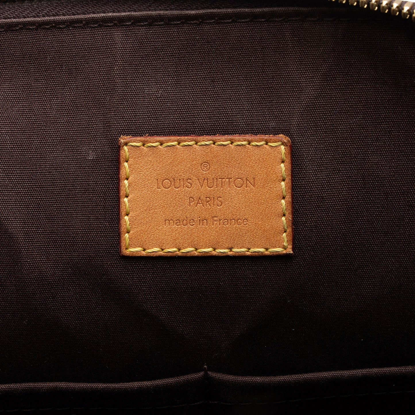 Louis Vuitton Monogram Vernis Alma GM Satchel (SHF-K55Nxm)