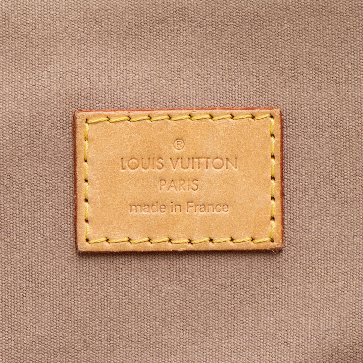 Louis Vuitton Monogram Vernis Alma GM Satchel