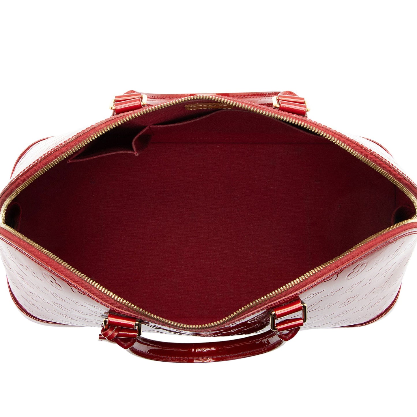 Louis Vuitton Monogram Vernis Alma GM Satchel