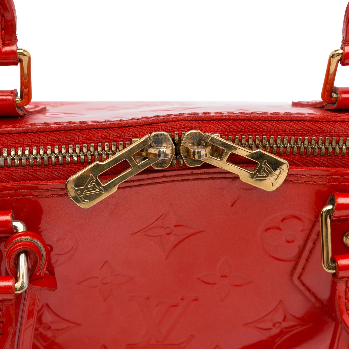 Louis Vuitton Monogram Vernis Alma GM (SHG-5mS6wP)
