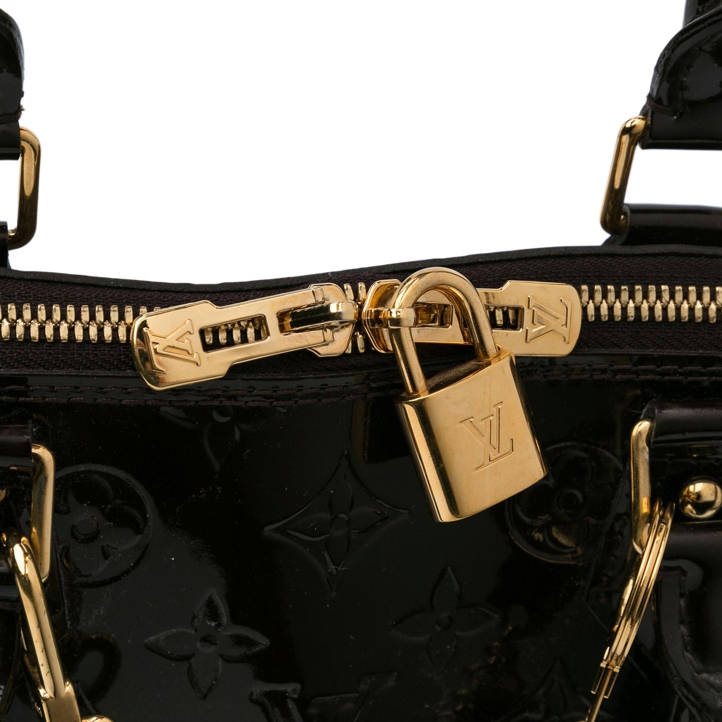 Louis Vuitton Monogram Vernis Alma GM (SHG-JNRs44)