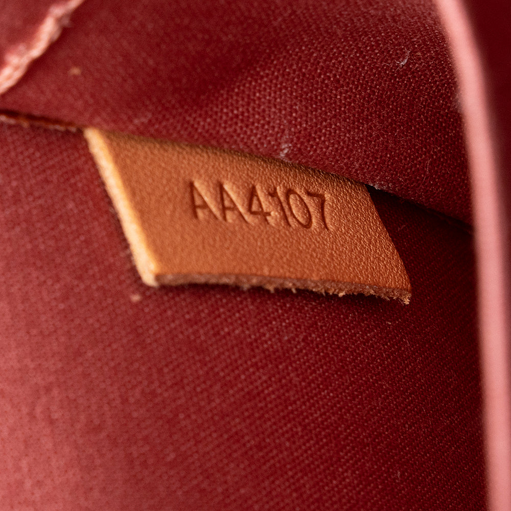 Louis Vuitton Monogram Vernis Alma PM Satchel (SHF-18202)