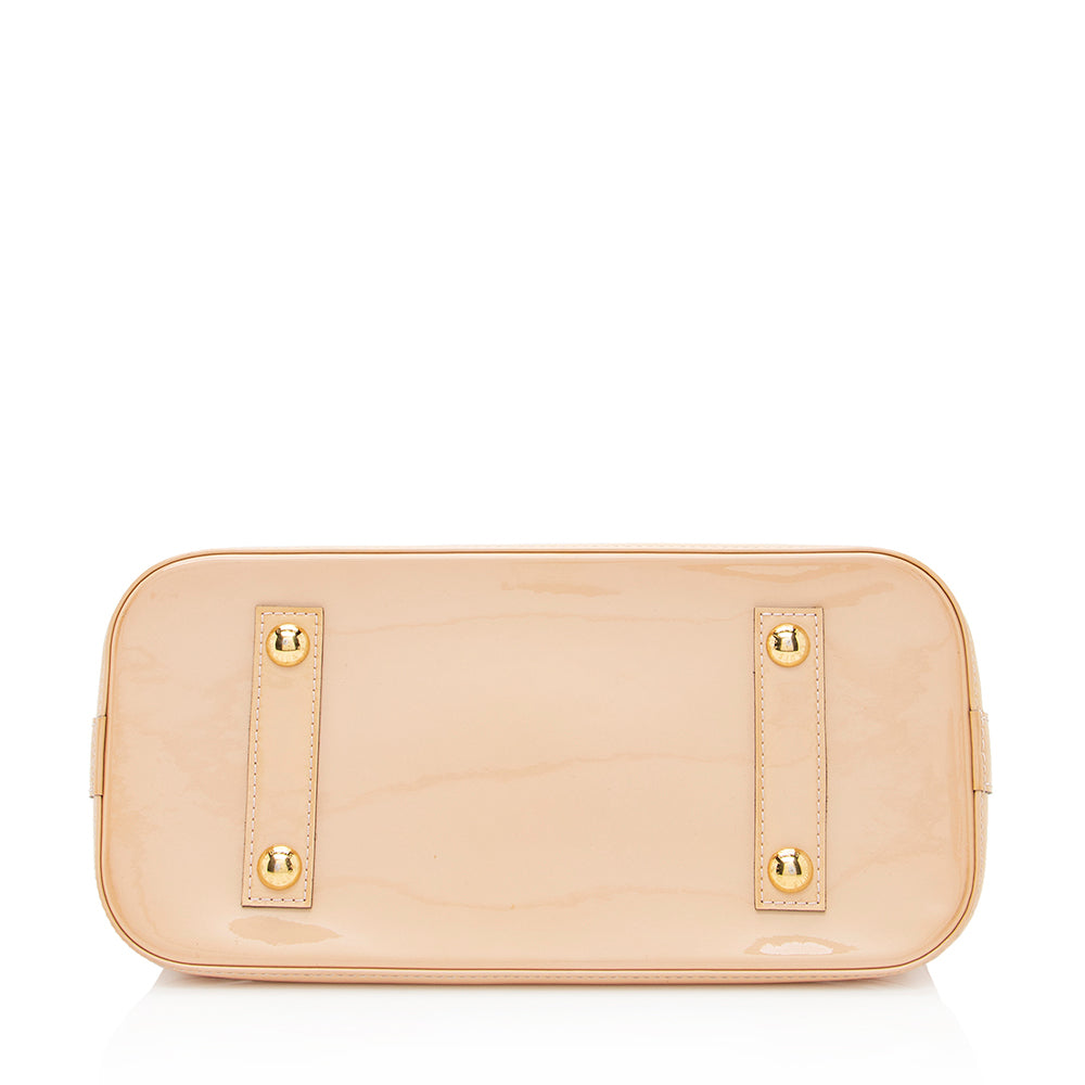 Louis Vuitton Monogram Vernis Alma PM Satchel (SHF-19932)