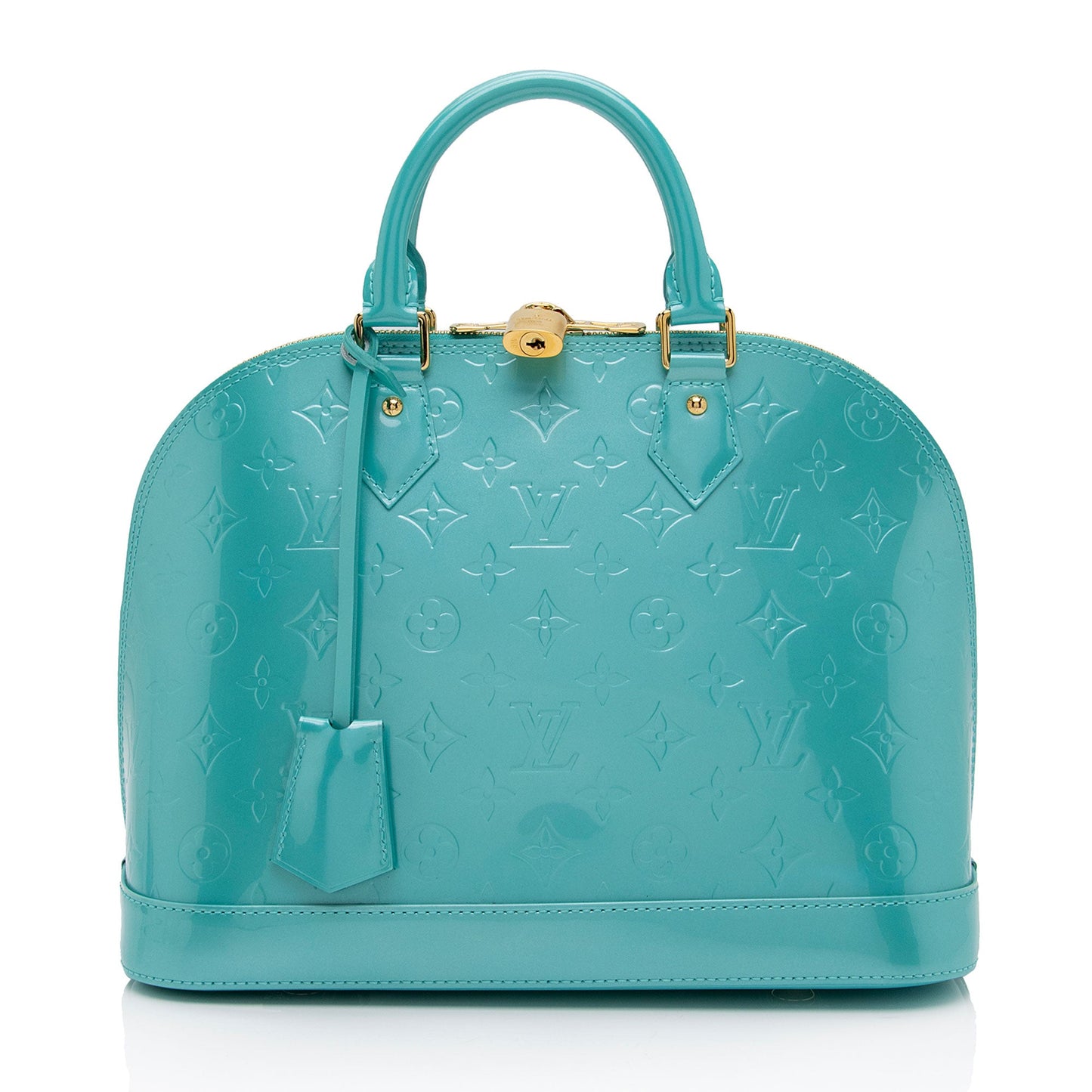 Louis Vuitton Monogram Vernis Alma PM Satchel (SHF-qtN90H)