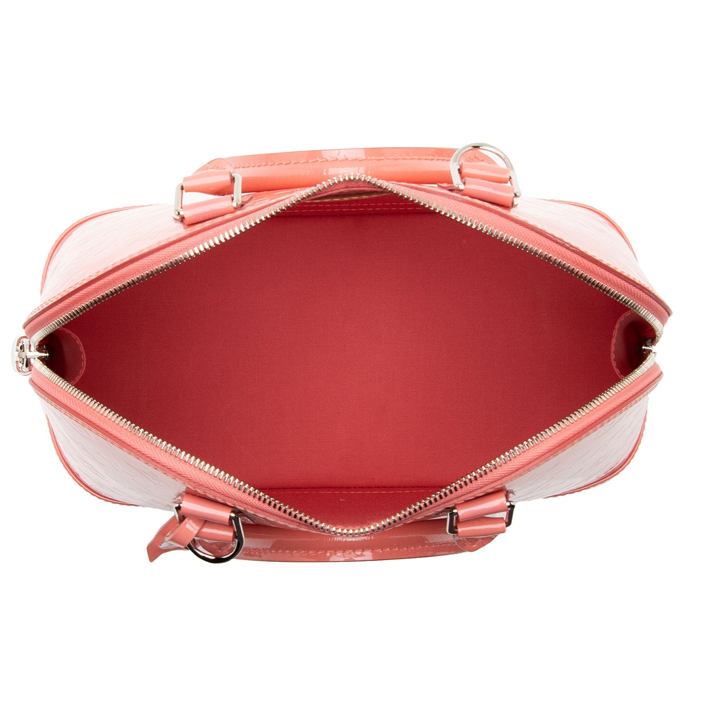 Louis Vuitton Monogram Vernis Alma PM Satchel (SHF-CsSKCh)