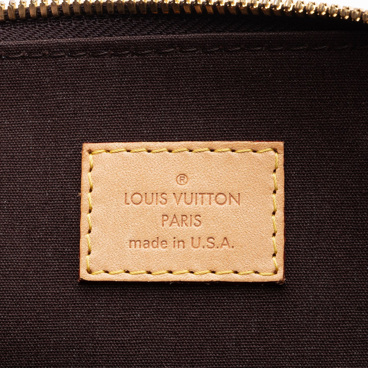 Louis Vuitton Monogram Vernis Alma PM Satchel (SHF-kN8GF6)