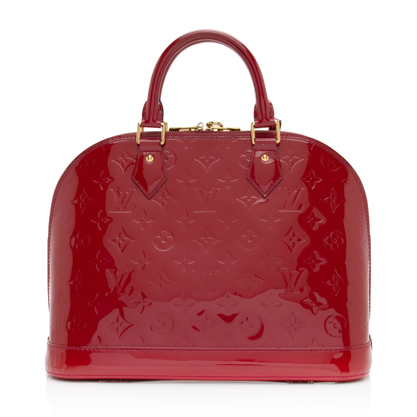 Louis Vuitton Monogram Vernis Alma PM Satchel (SHF-yz8PNO)