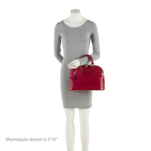 Louis Vuitton Monogram Vernis Alma PM Satchel (SHF-yz8PNO)
