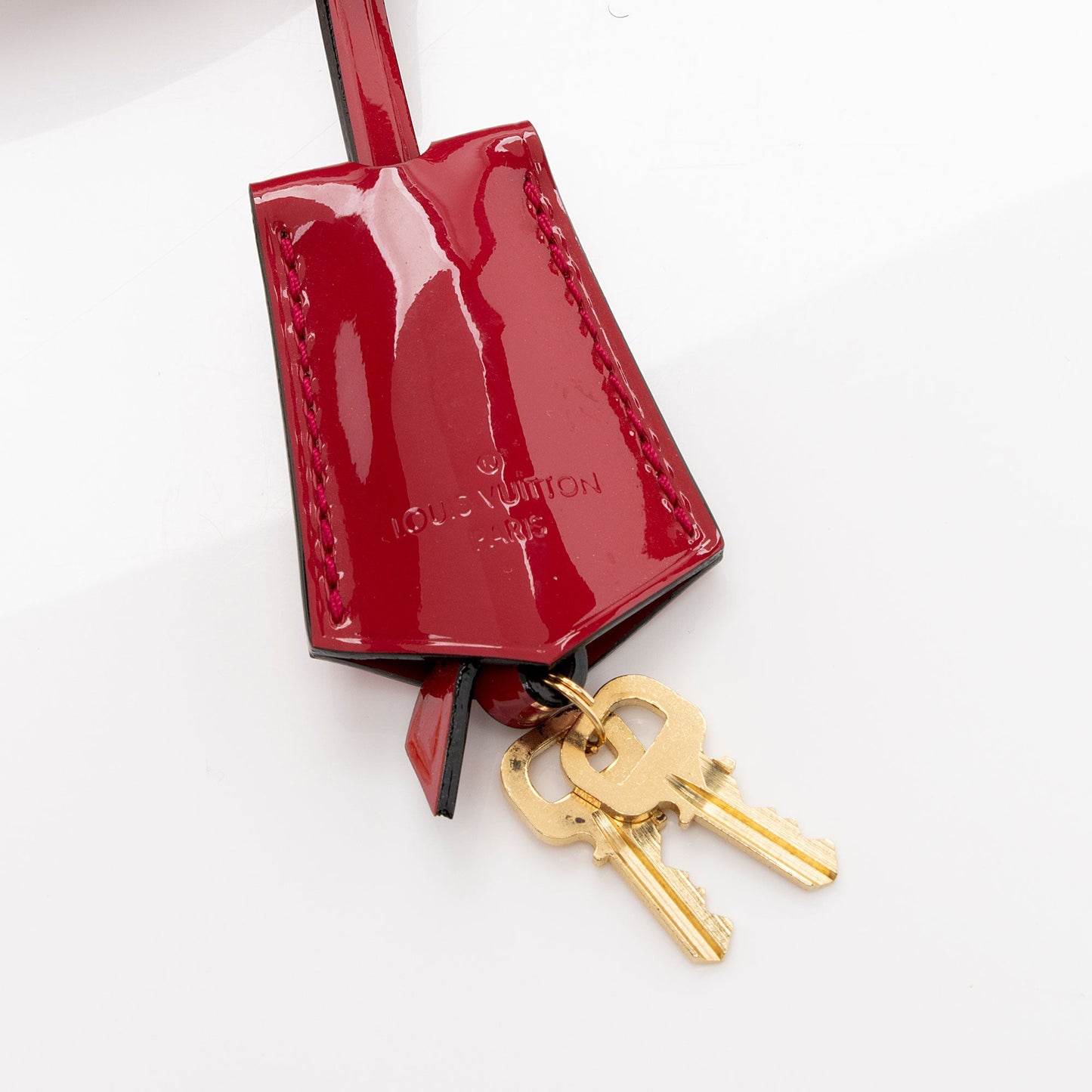 Louis Vuitton Monogram Vernis Alma PM Satchel (SHF-aJkS4O)