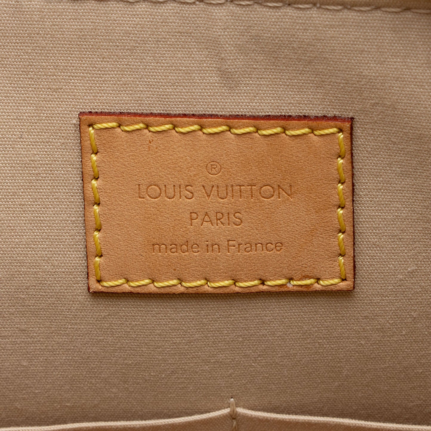 Louis Vuitton Monogram Vernis Alma PM Satchel