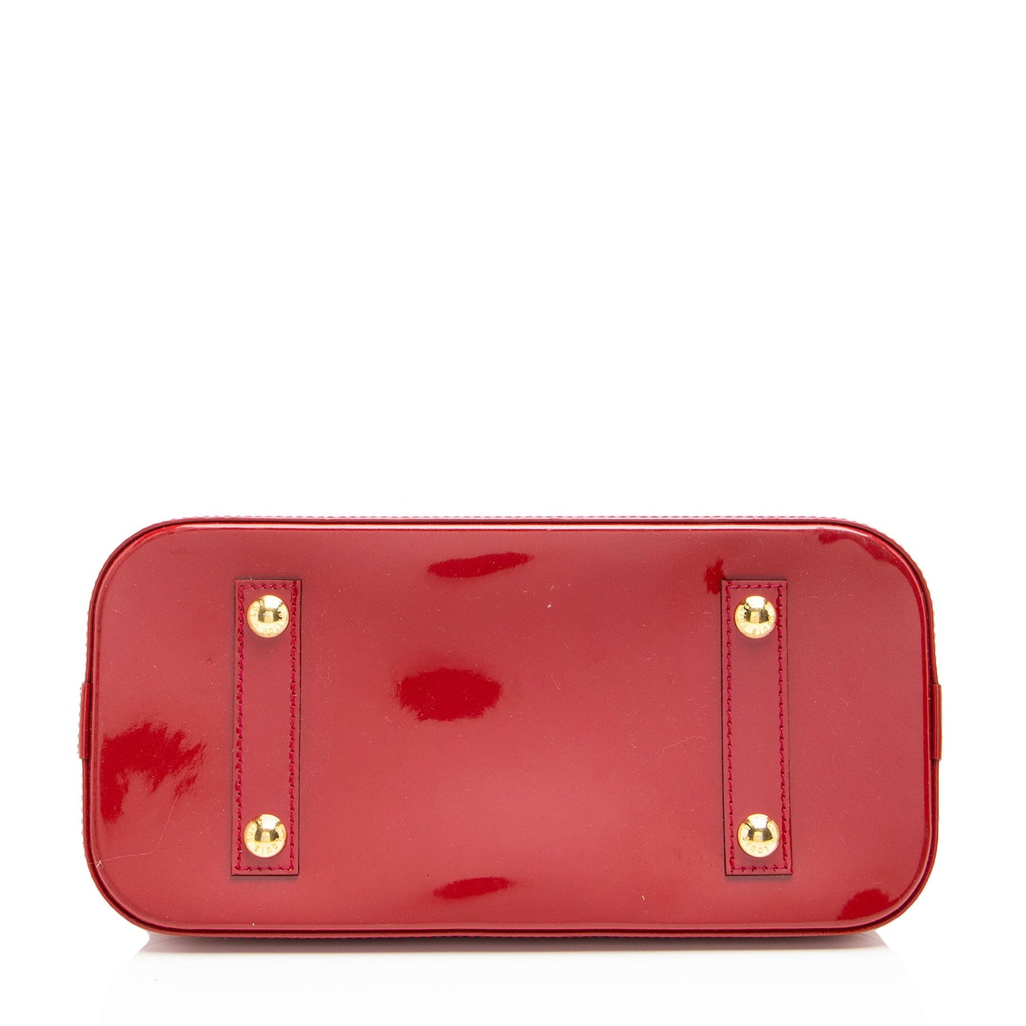 Louis Vuitton Monogram Vernis Alma PM Satchel (SHF-WV66qb)