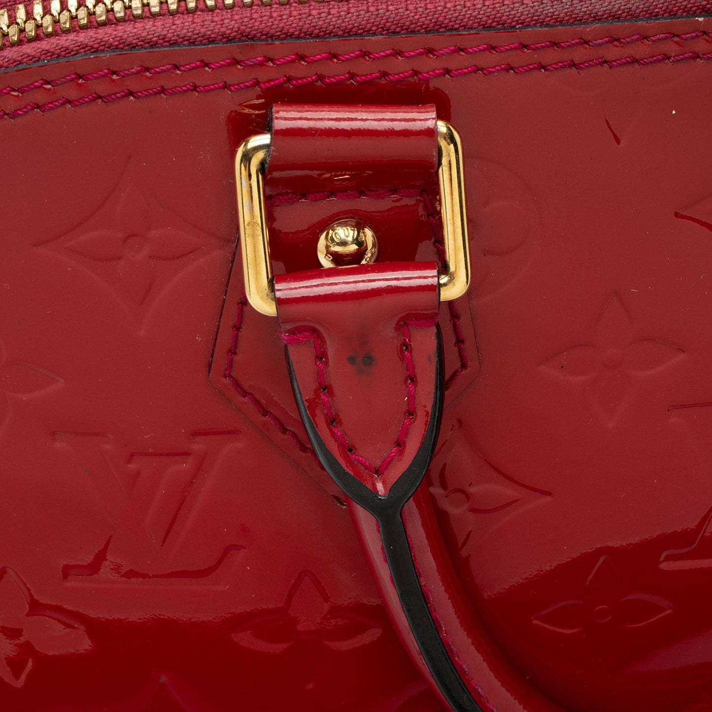 Louis Vuitton Monogram Vernis Alma PM Satchel