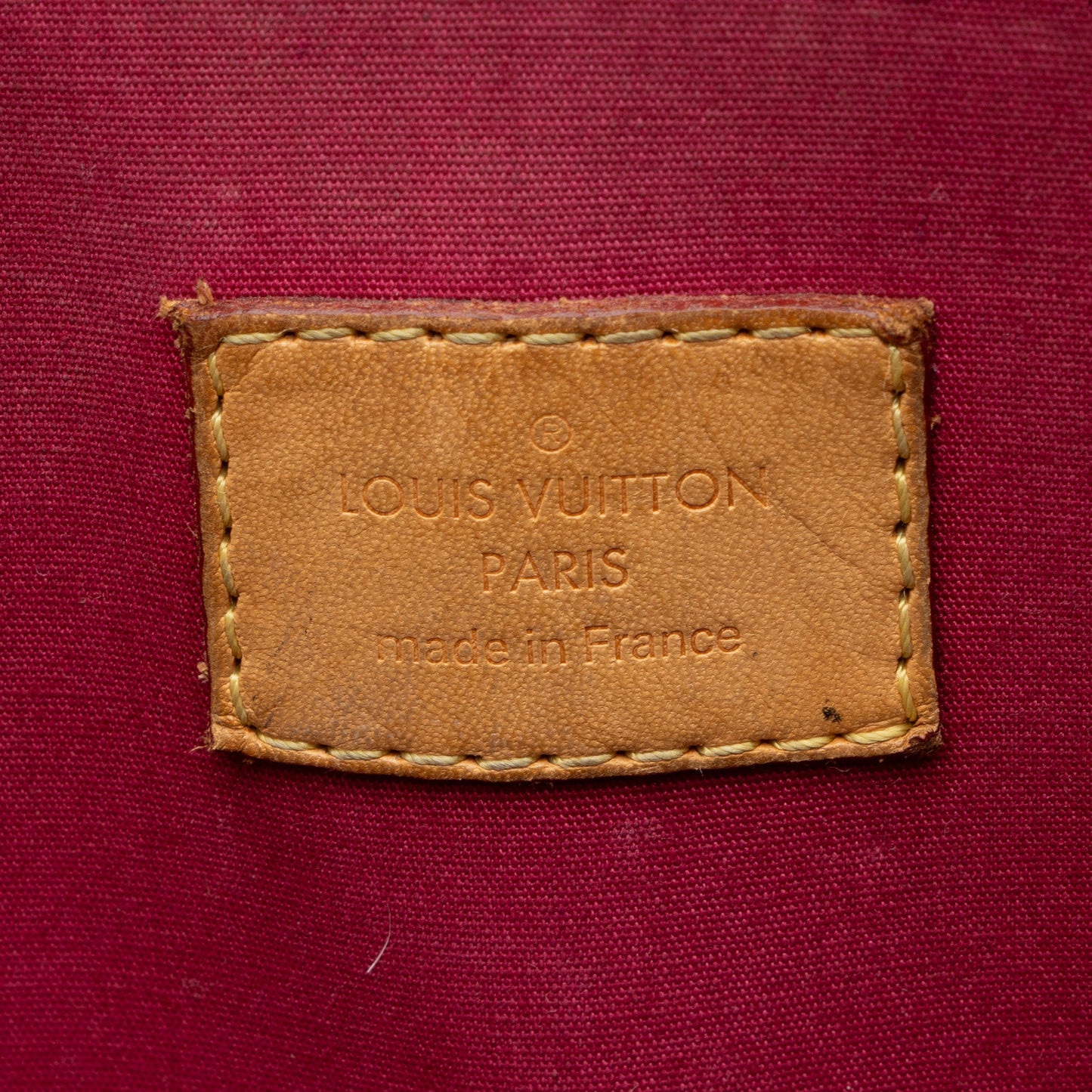 Louis Vuitton Monogram Vernis Alma PM Satchel